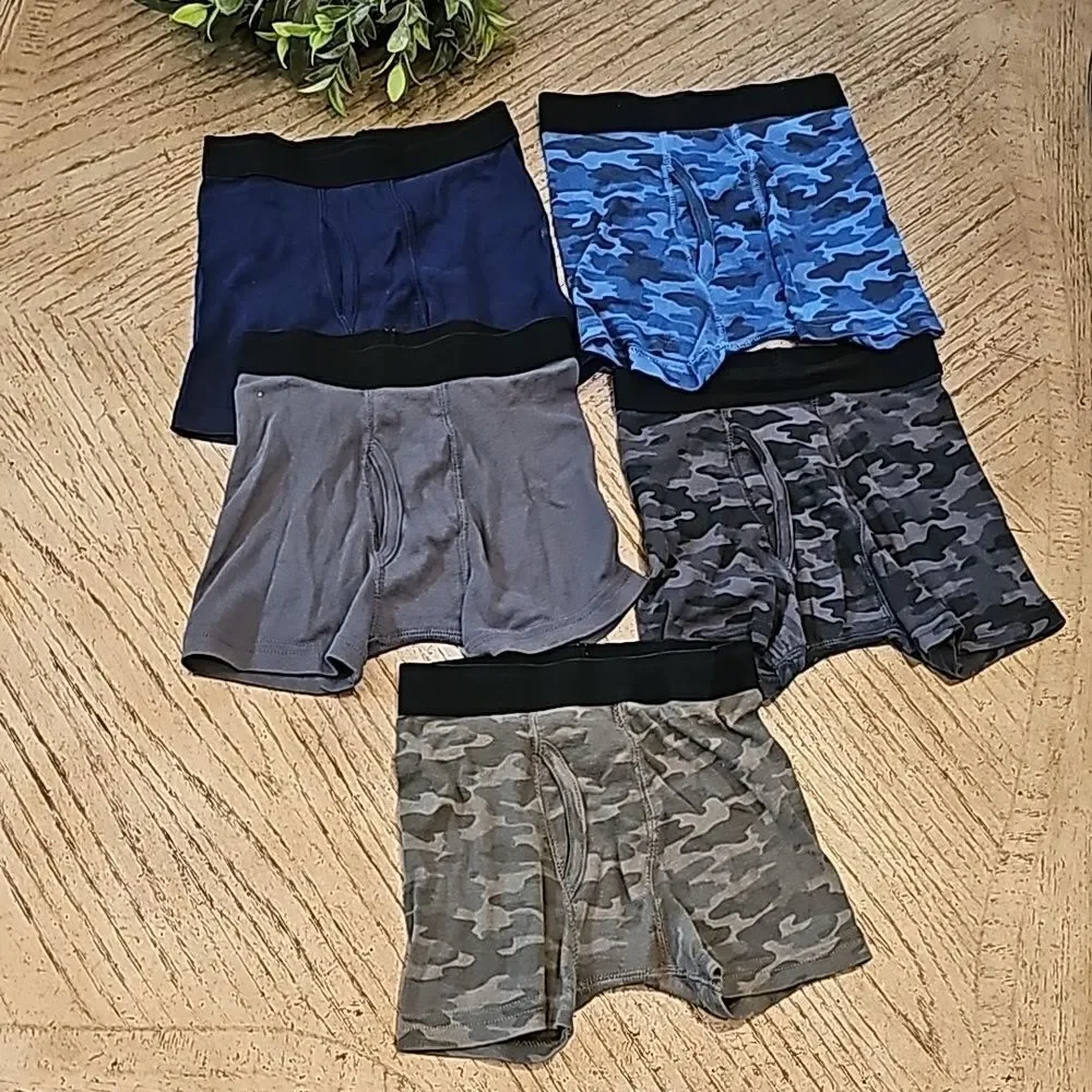 Boys underwear boxer bundle size XS 5 pairs